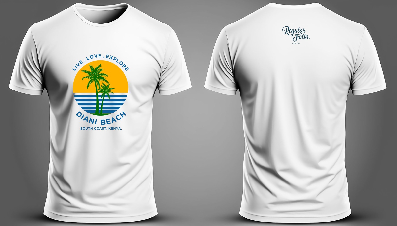 Regular Folks Diani Trendy White T-shirts - Image 2