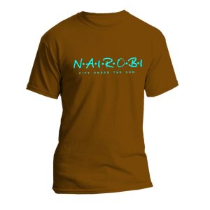 Regular Folks Nairobi Trendy brownish T-shirts