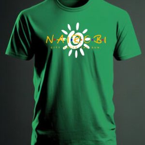 Regular Folks Nairobi Trendy Green T-shirts