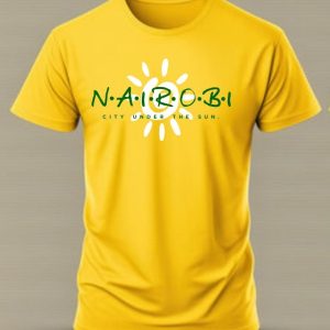 Regular Folks Nairobi Trendy Yellow T-shirts