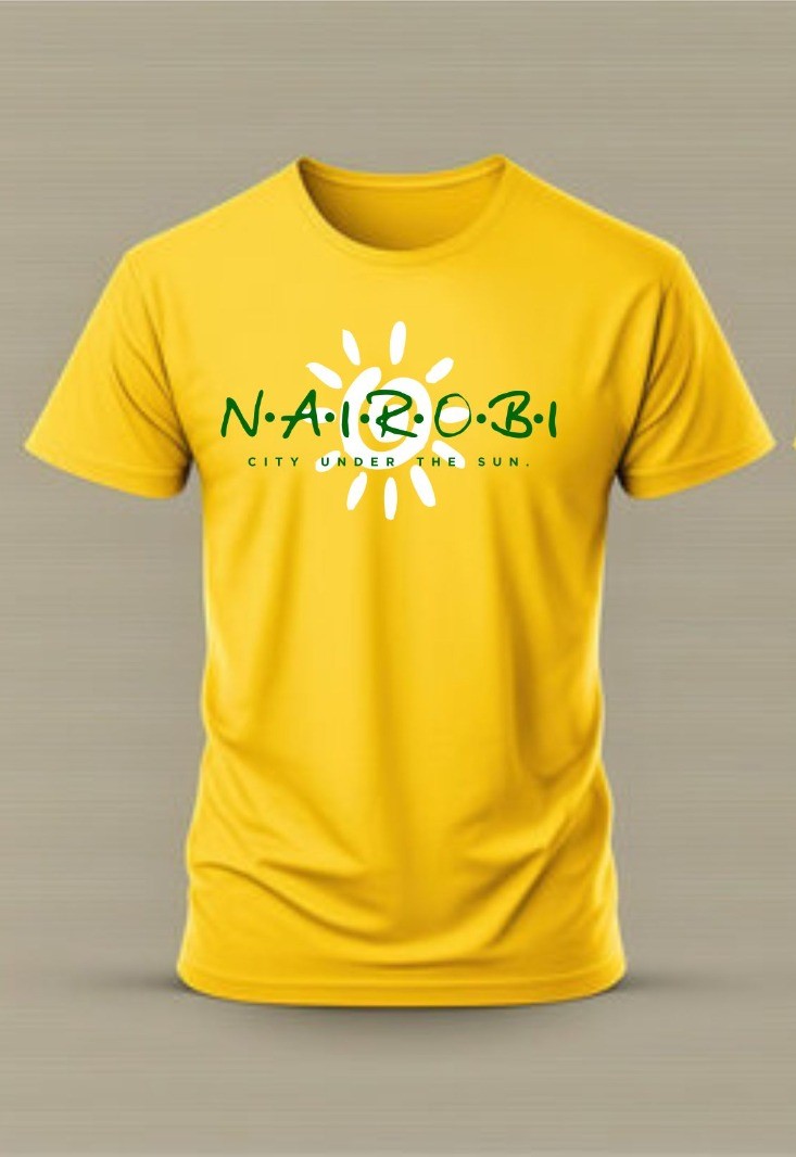 Regular Folks Nairobi Trendy Yellow T-shirts