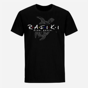 Regular Folks Diani Trendy Black T-shirts