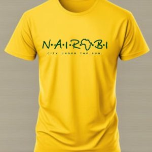 Regular Folks Nairobi Trendy Yellow T-shirts