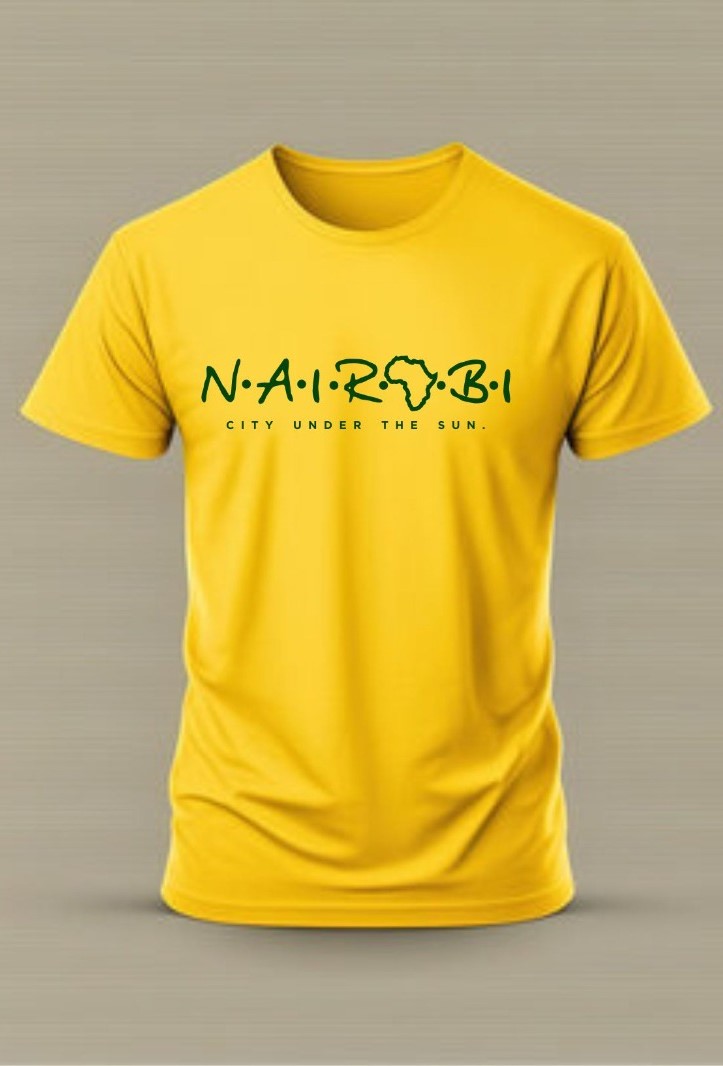 Regular Folks Nairobi Trendy Yellow T-shirts